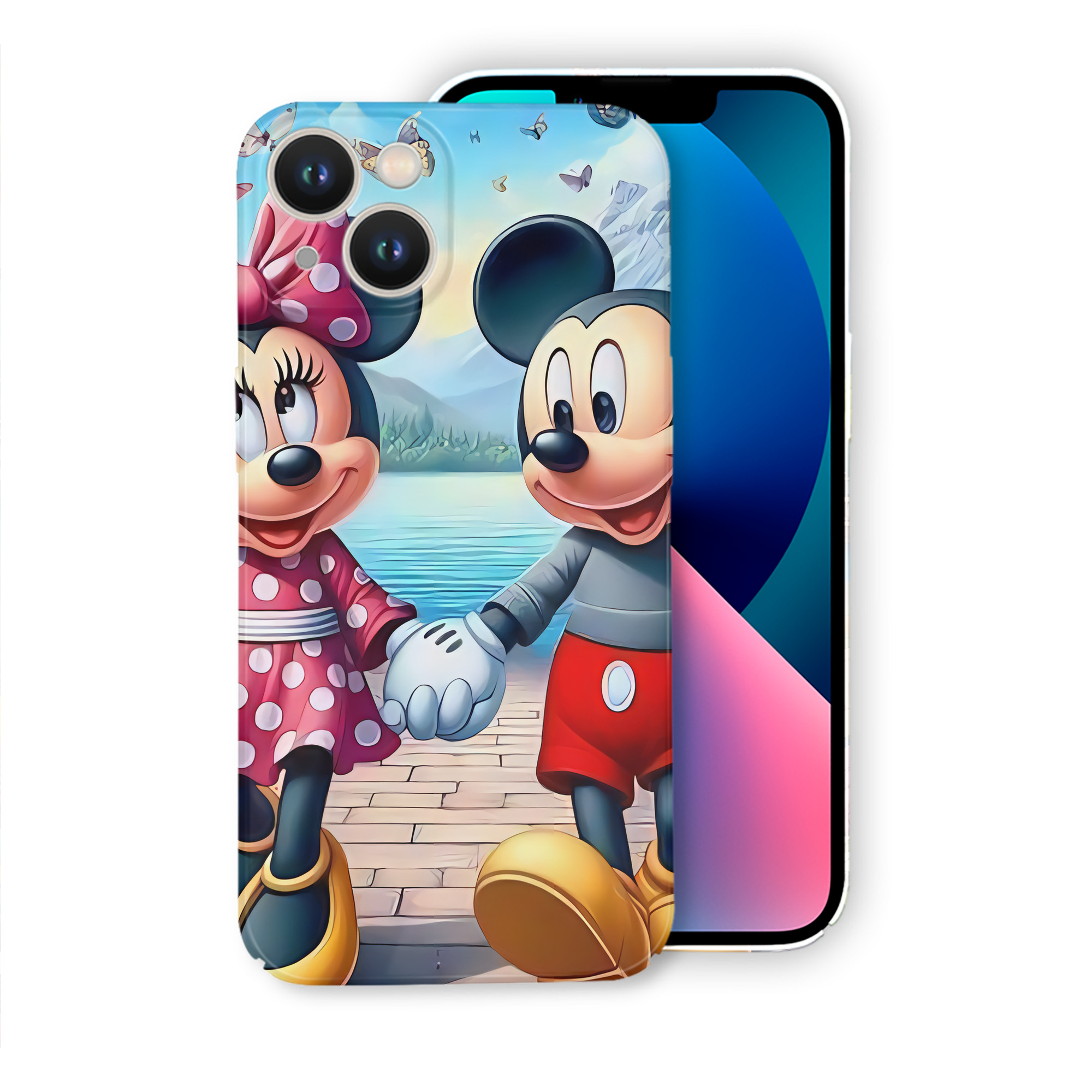 （画像用） ミッキーマウス Mickey Mouse 【iPhone 14シリーズ対応】ハードケース